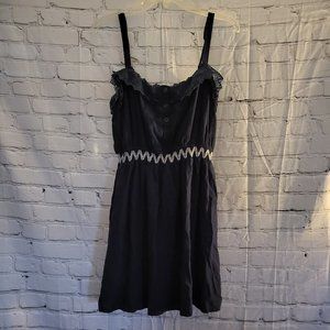 JoJo Collection, Jr Size 2X, Navy Blue, Adjustable Strap Summer Dress